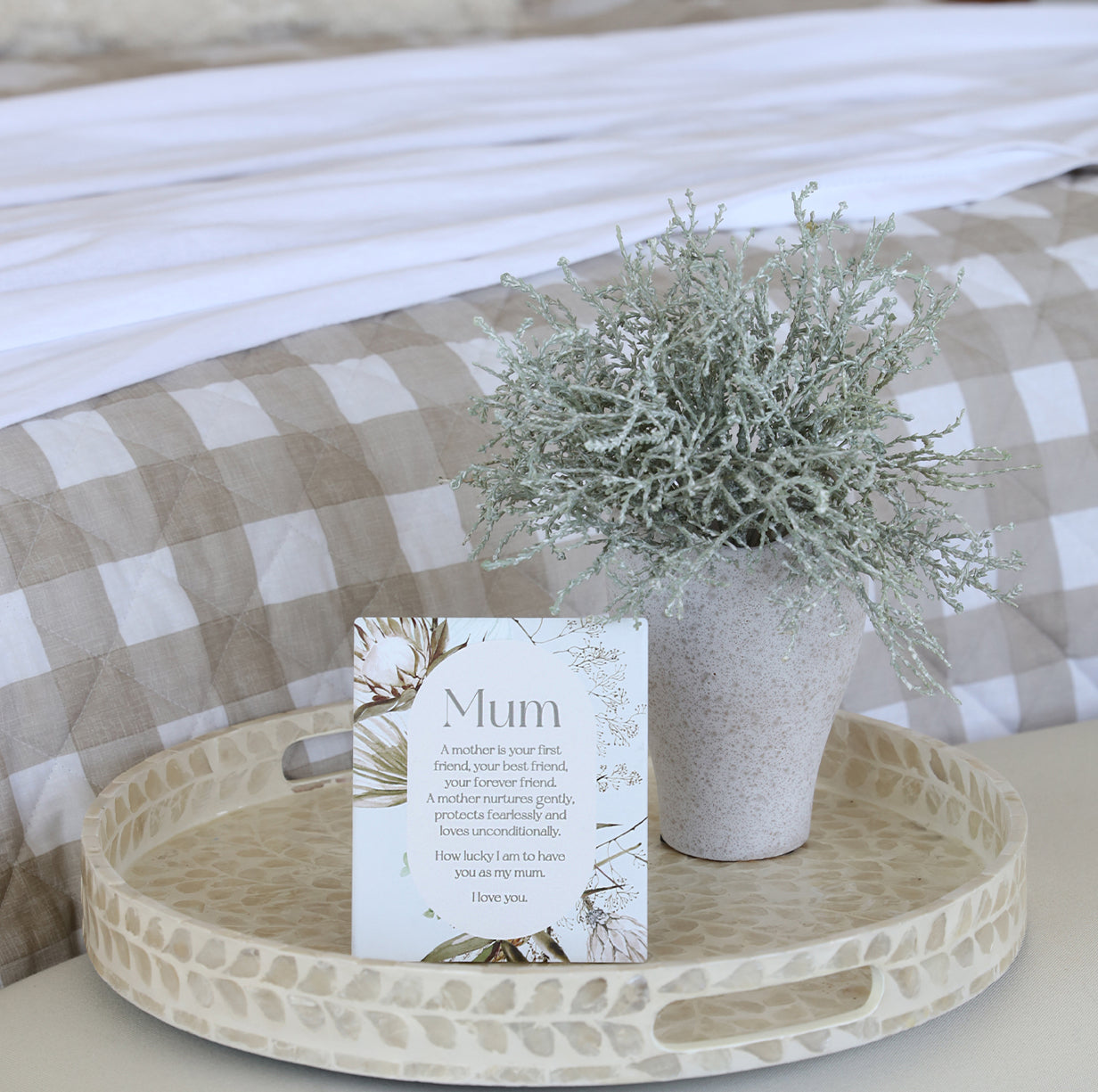 Palm Cove Verse Ceramic Plaque - 3 designs