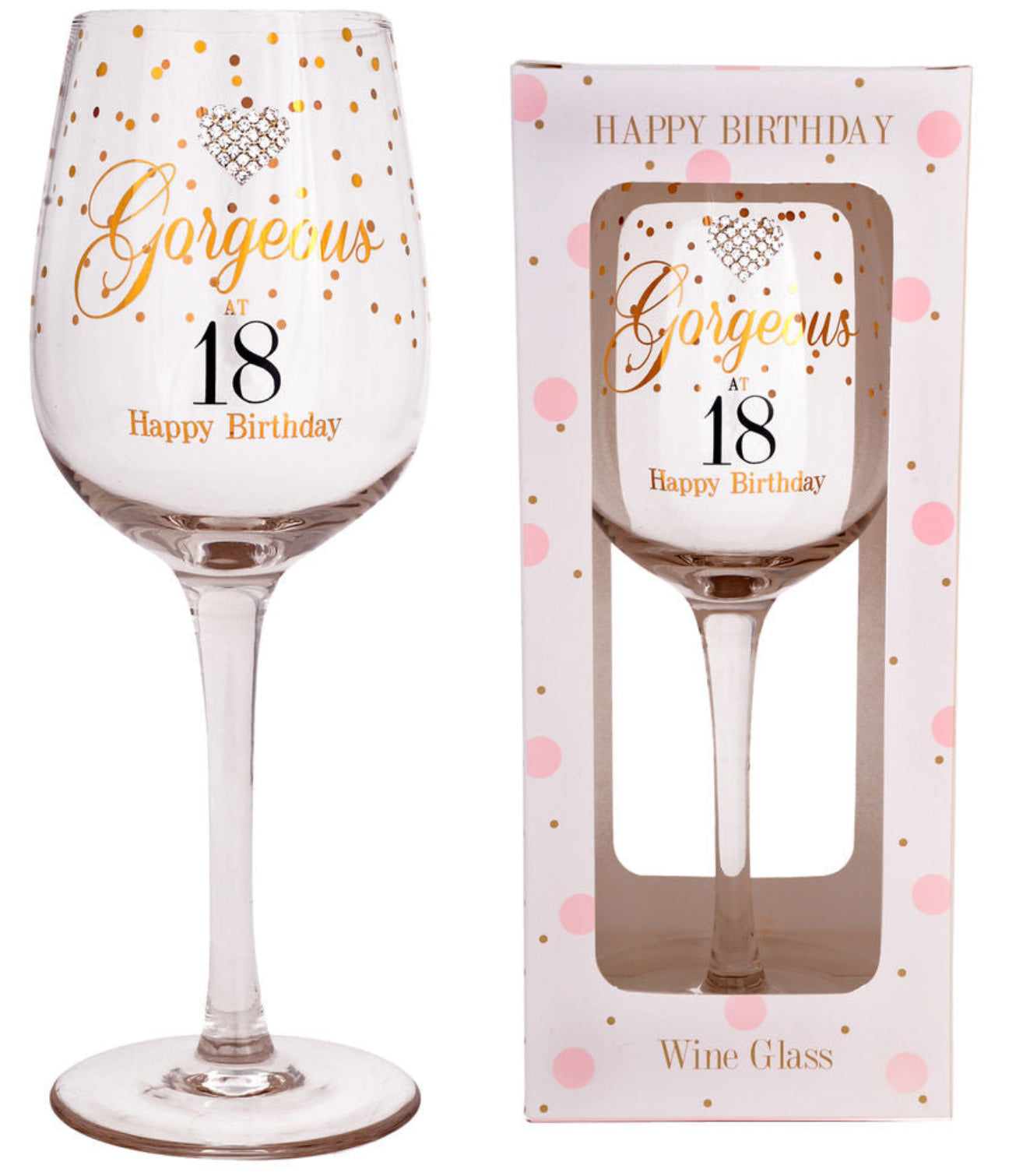 Mad Dots Fabulous Wine Glass - 9 options