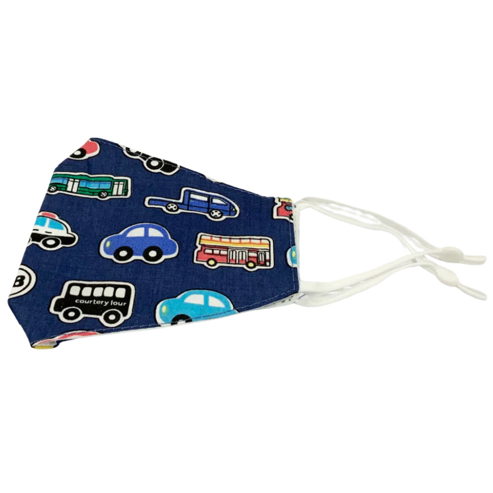 Kids Face Mask - Vehicles