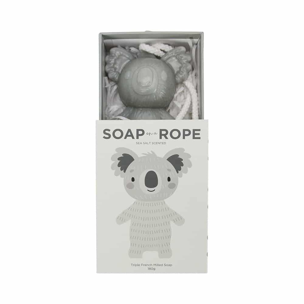 Soap On A Rope - Grey Koala