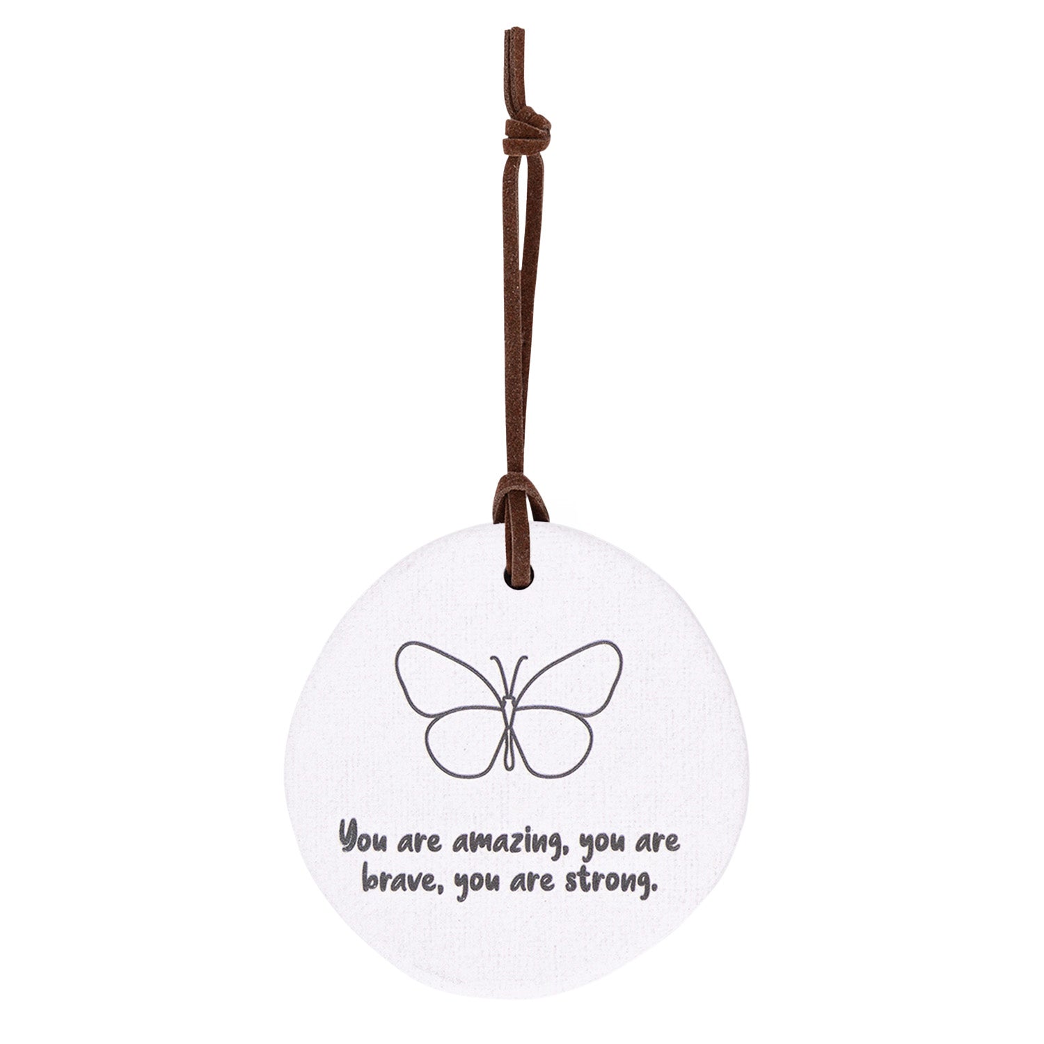 Tiny Treasures - Ceramic Hanging Keepsake Plaque - 16 Heartfelt Messages