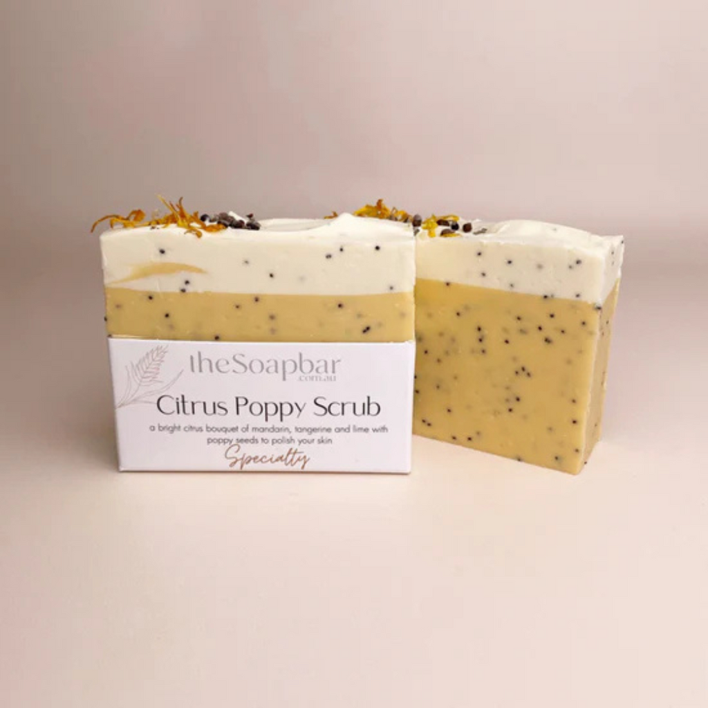 Soap Bar - Citrus Poppy Scrub