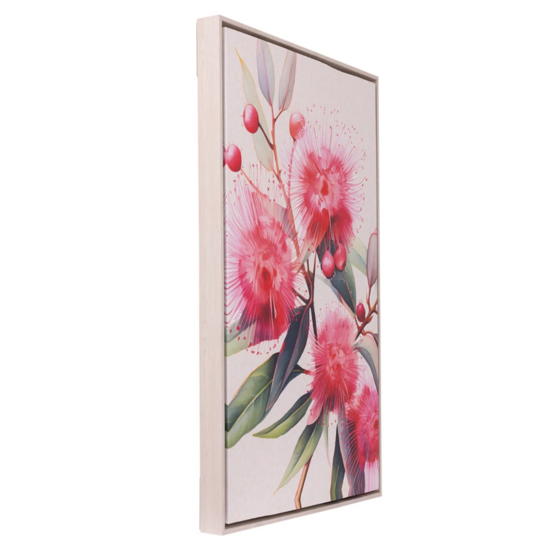 Native Blooms Flora 94x64 Framed Canvas