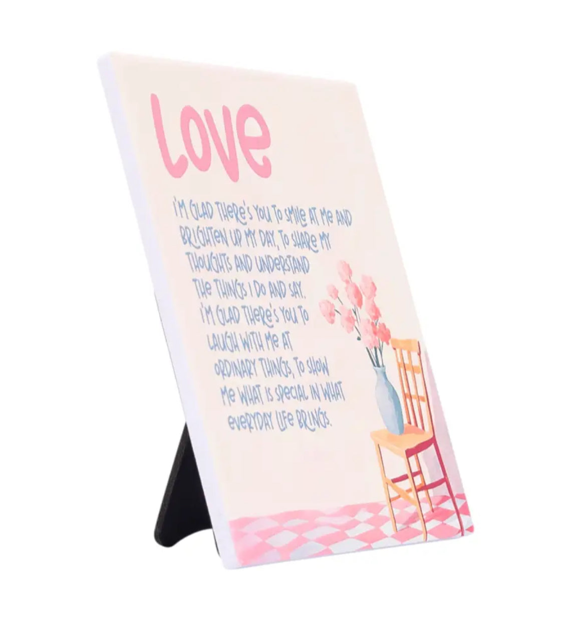 Billie Verse Ceramic Plaque - 5 Designs