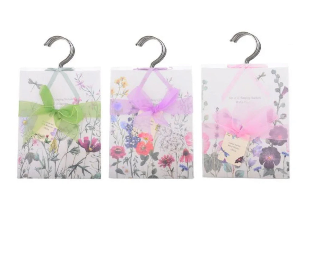 Wild Harmony Scented Hanging Sachets - 3 fragrance
