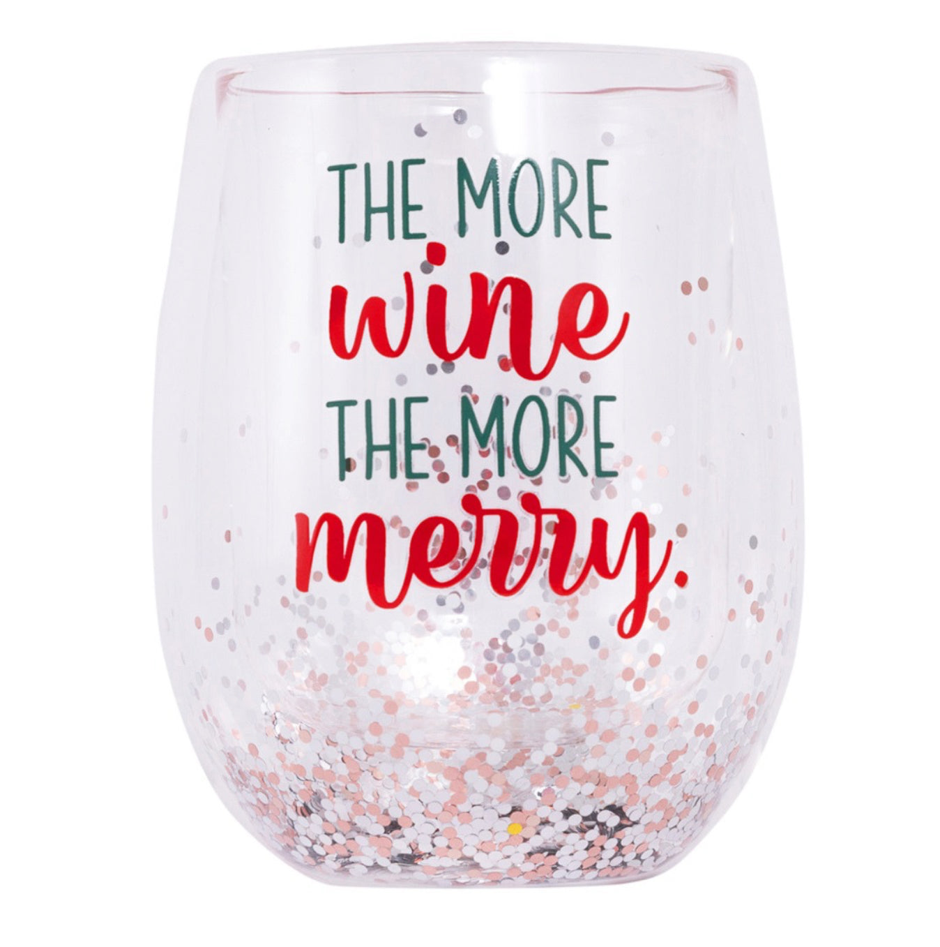 🎄Christmas Merrier Stemless Glass