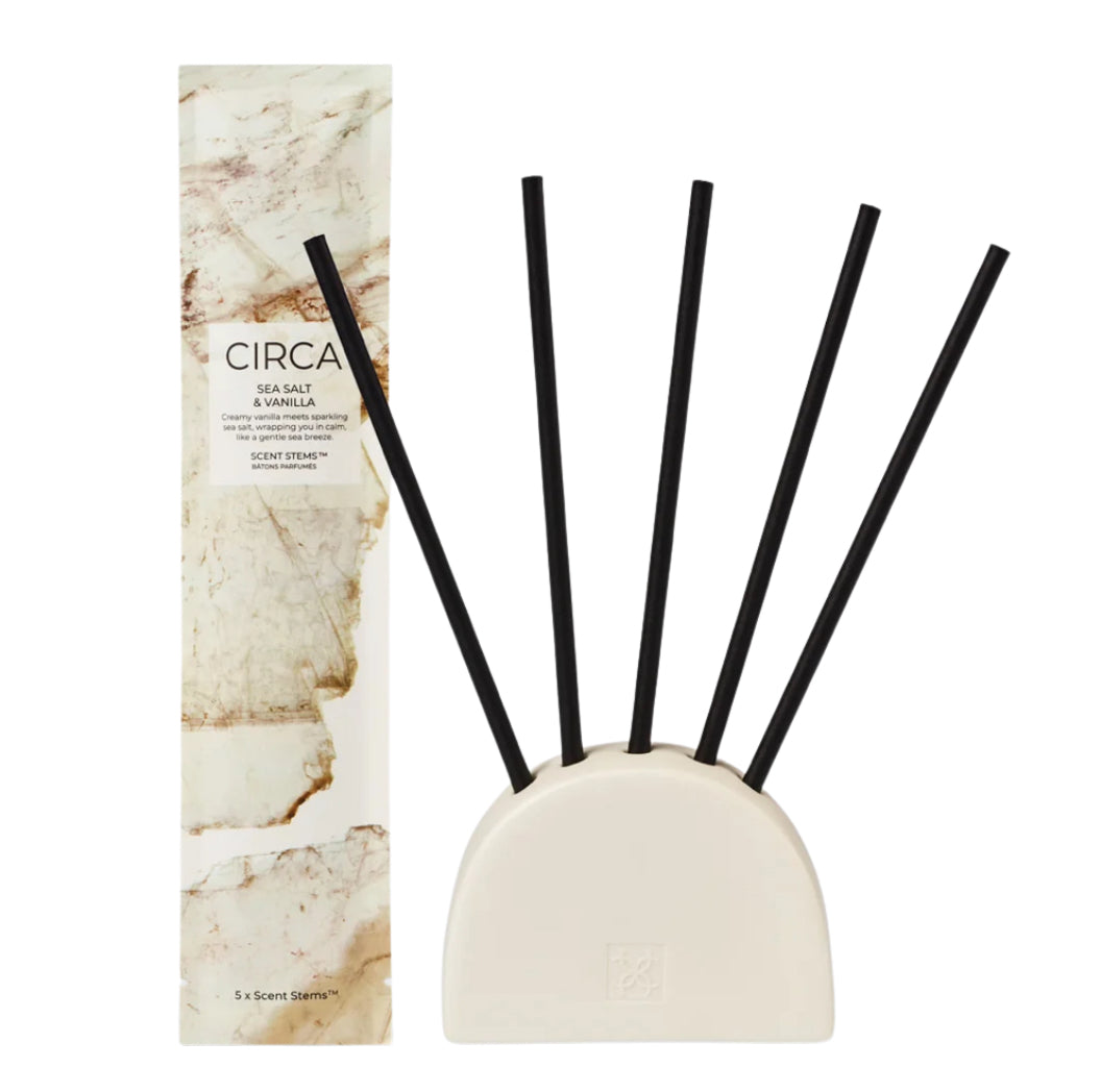 Sea Salt & Vanilla Scent Stem Refill