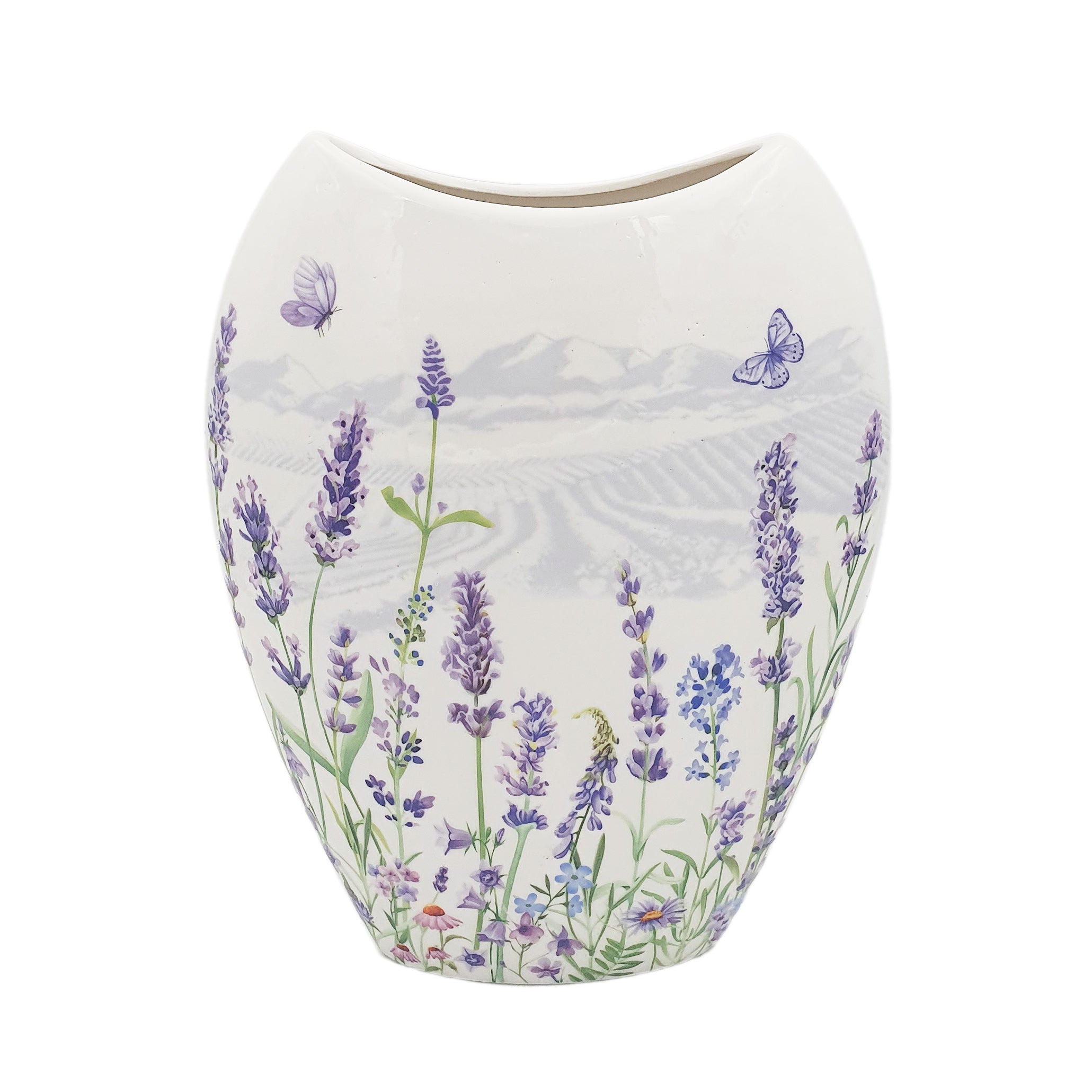 Flora & Fauna - Lavender Farm Vase