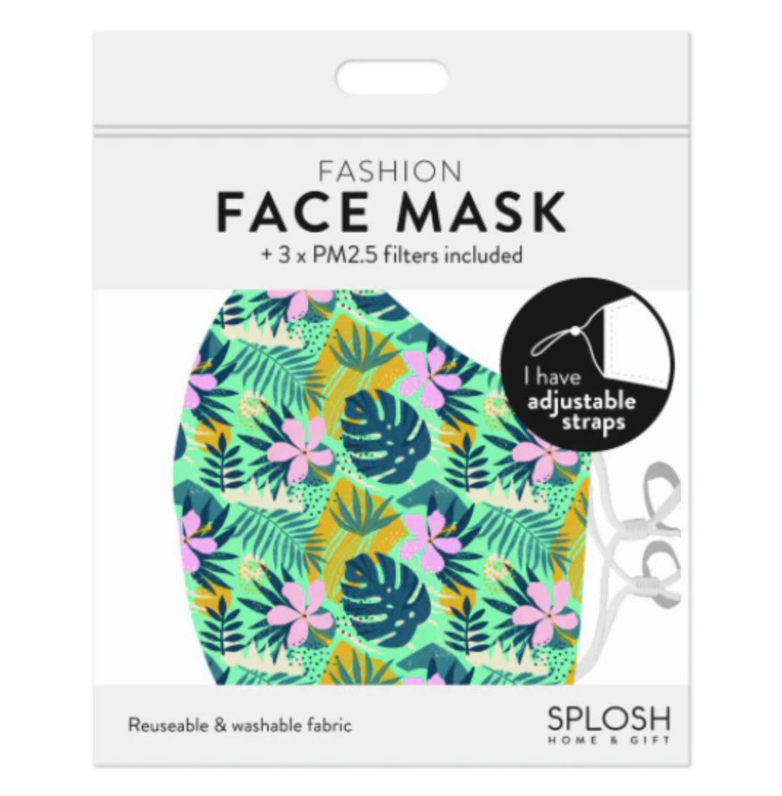 Face Mask - Palm Leaf
