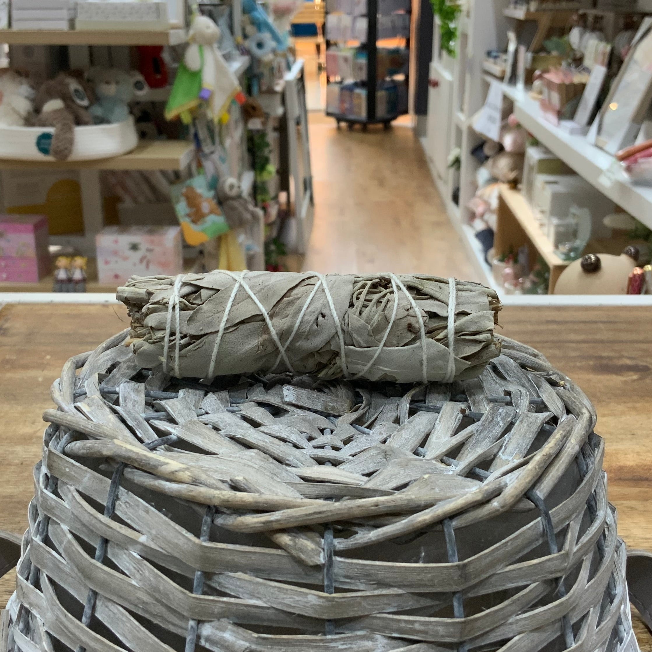 Mugwort Smudge Stick - White