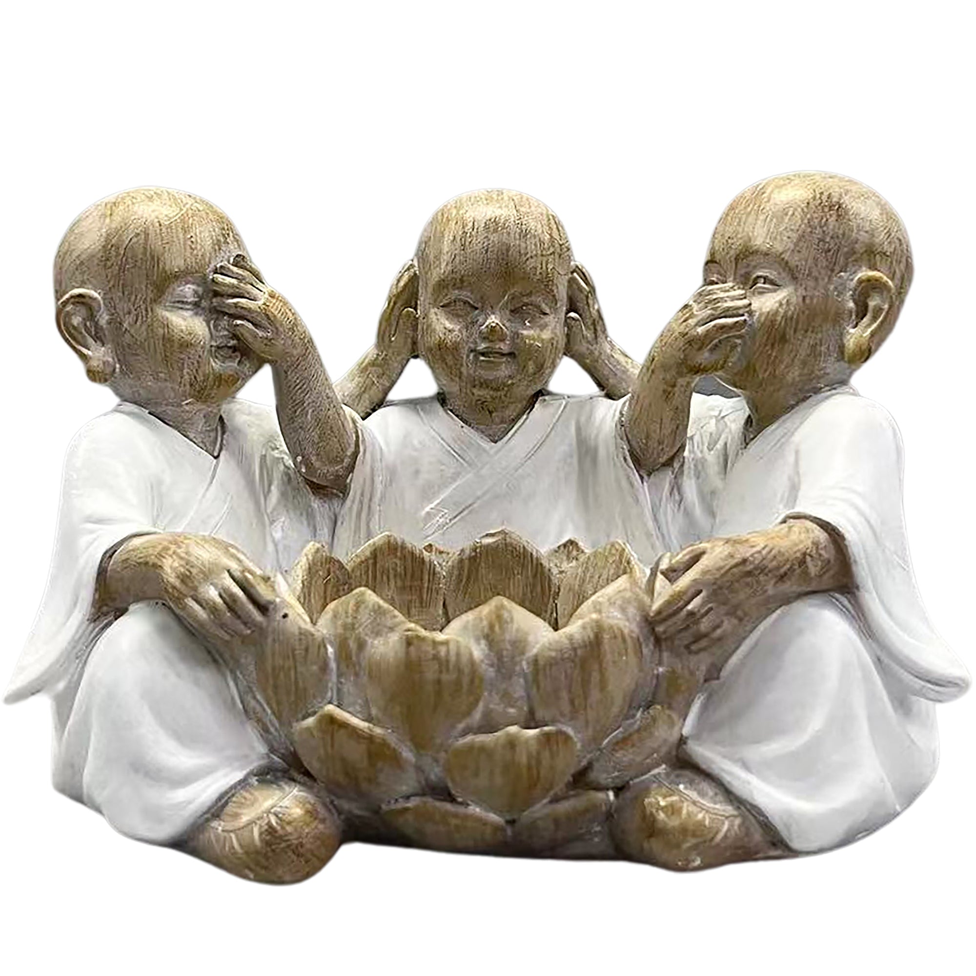 HSS Lotus Monk Candle Holder