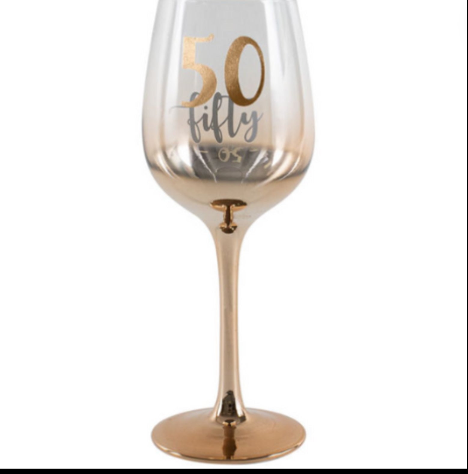 Rose Gold Ombre Wine Glass - 8 options