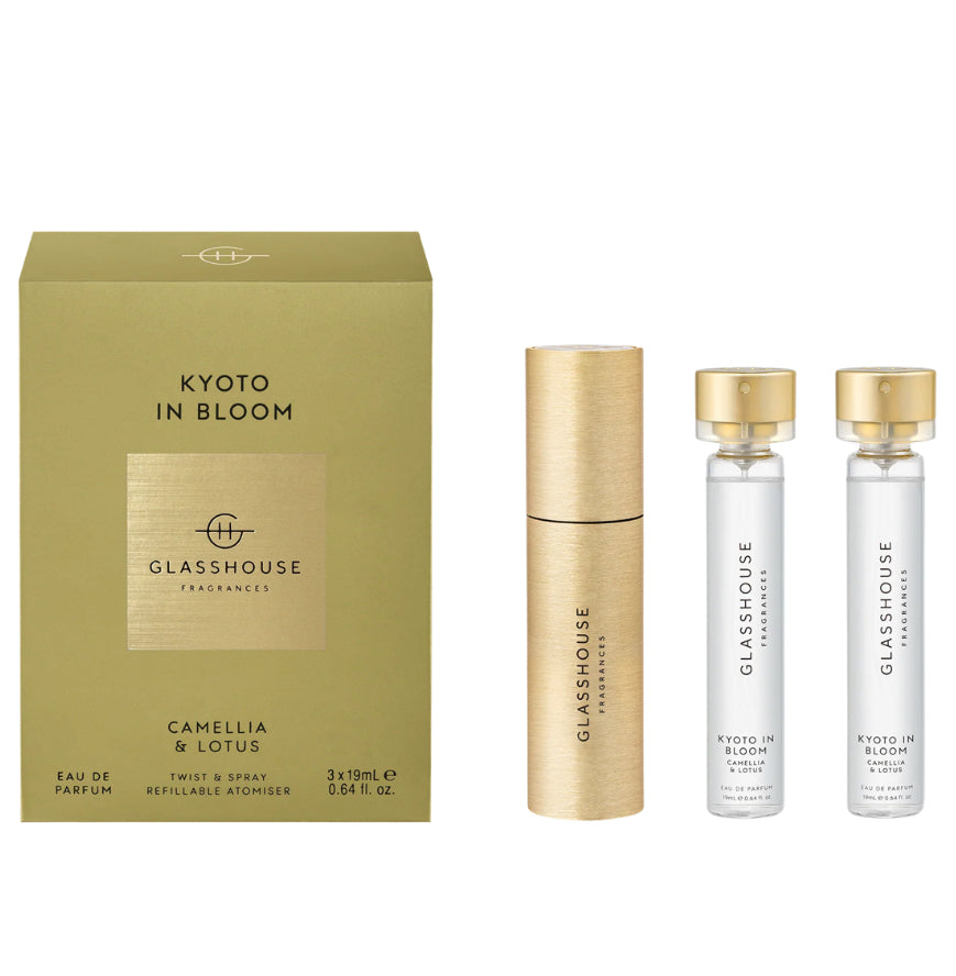 Kyoto in Bloom Twist & Spray Refillable Atomiser
