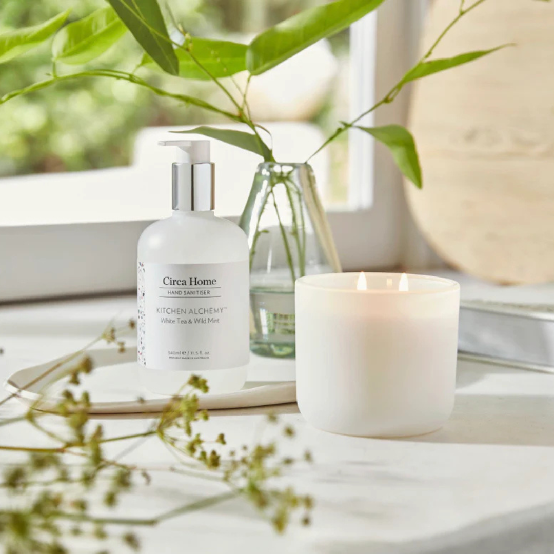 White Tea & Wild Mint 340mL Hand Sanitiser
