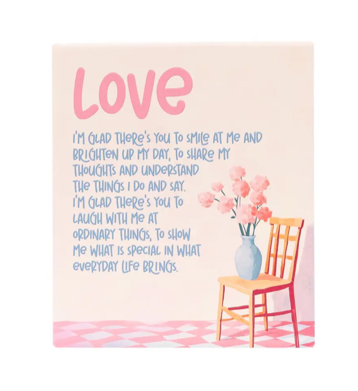 Billie Verse Ceramic Plaque - 5 Designs