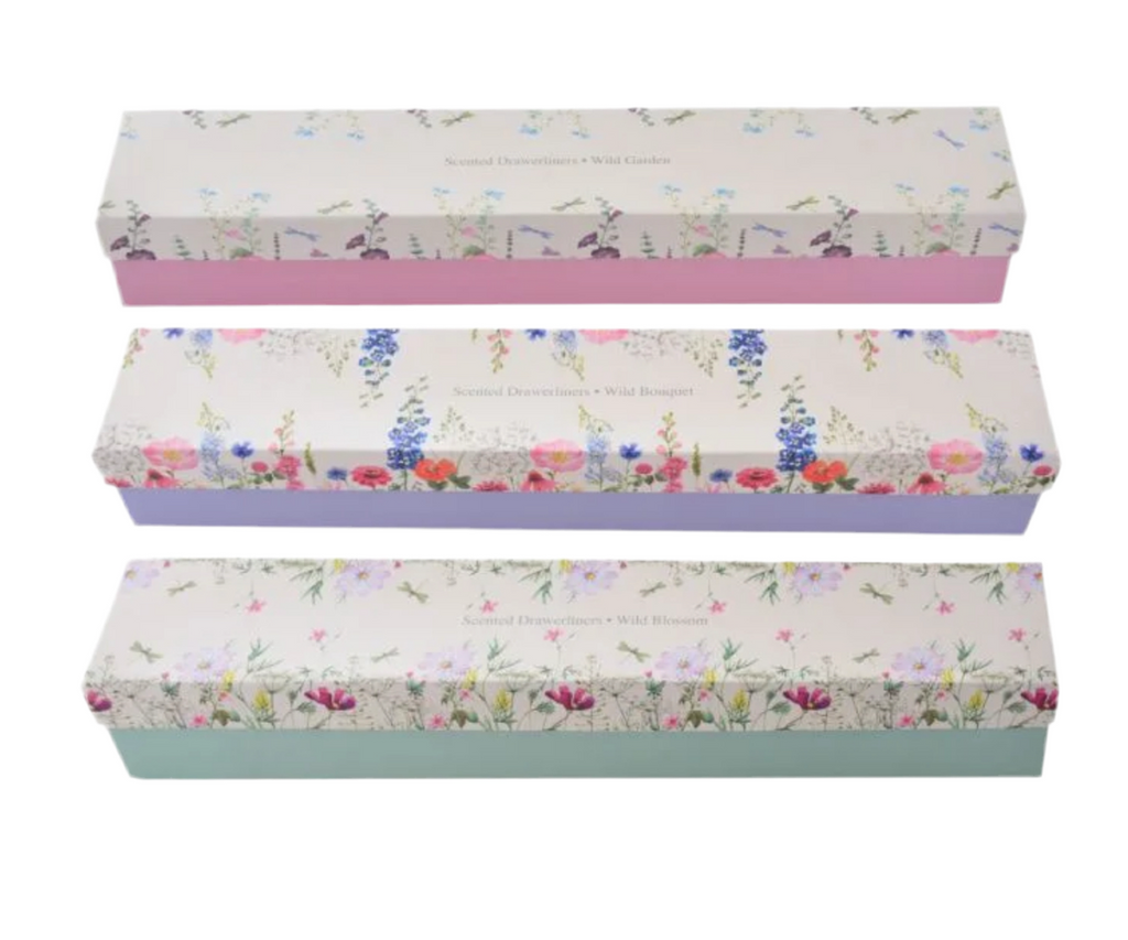 Wild Harmony Scented Drawer Liners - 3 designs & fragrance