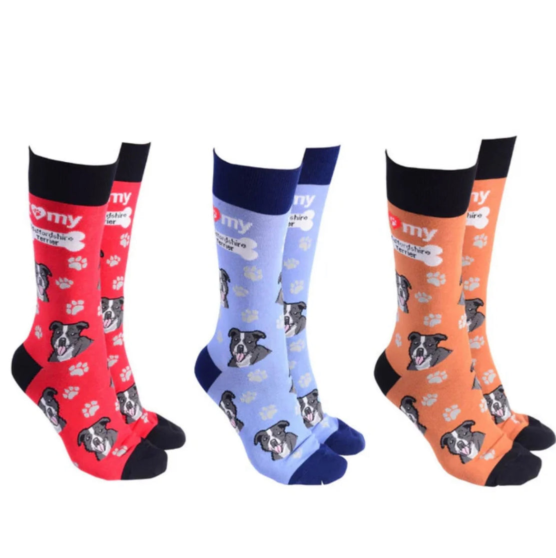 Sock Society - Staffordshire Bull Terrier (Staffy)