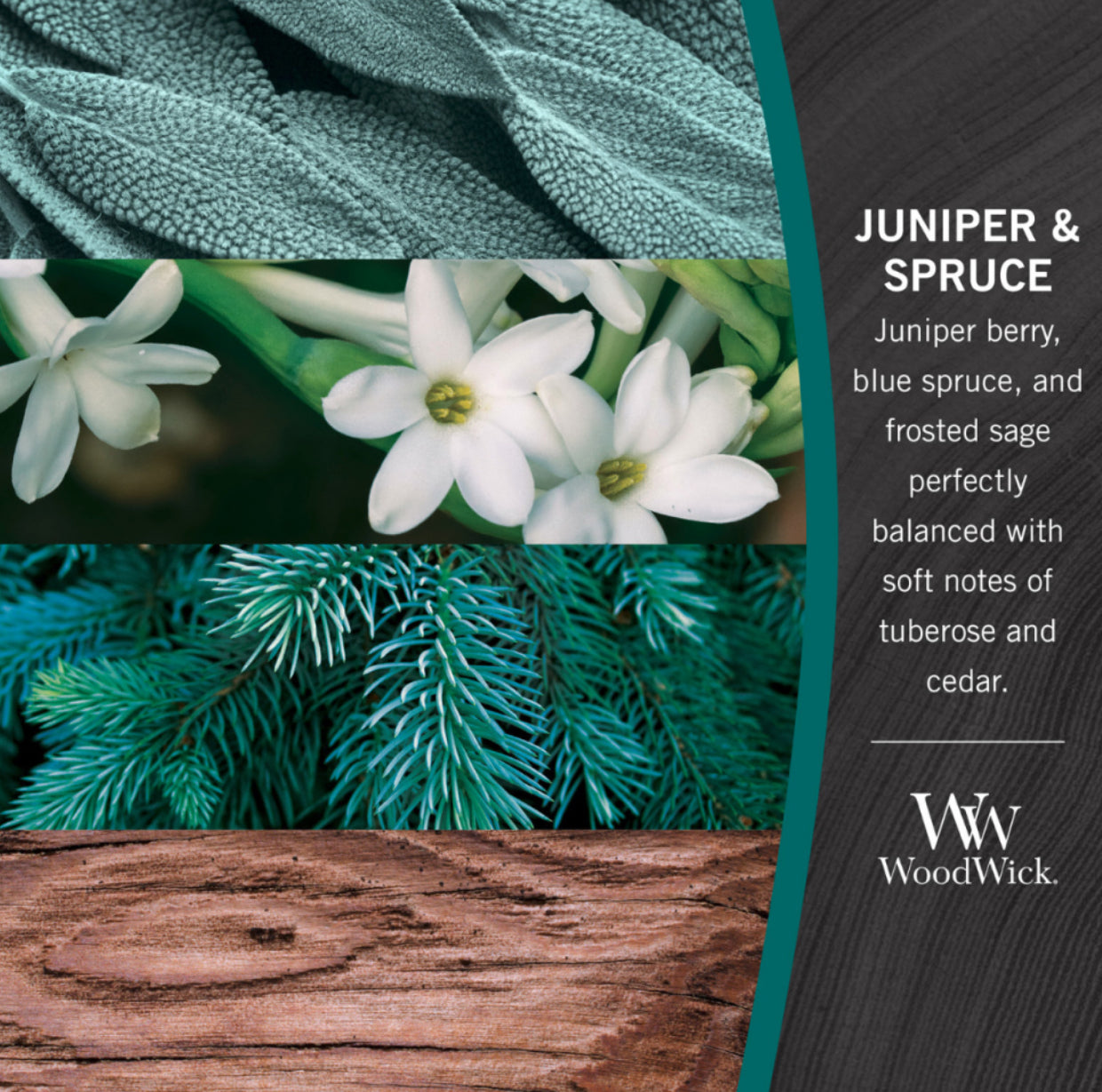 Woodwick Juniper & Spruce Wax Melts