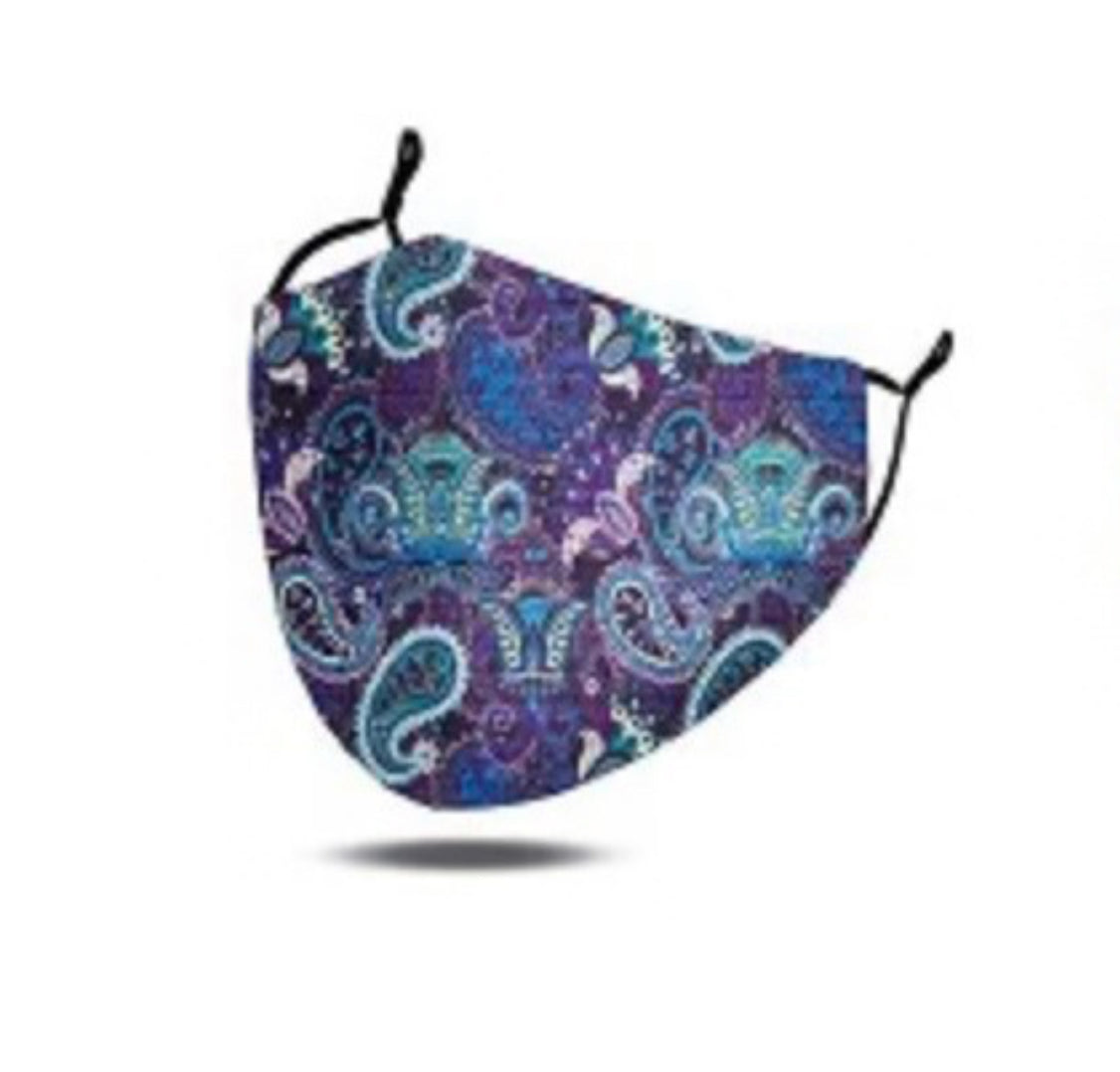 MOSKIT Face Mask - Paisley