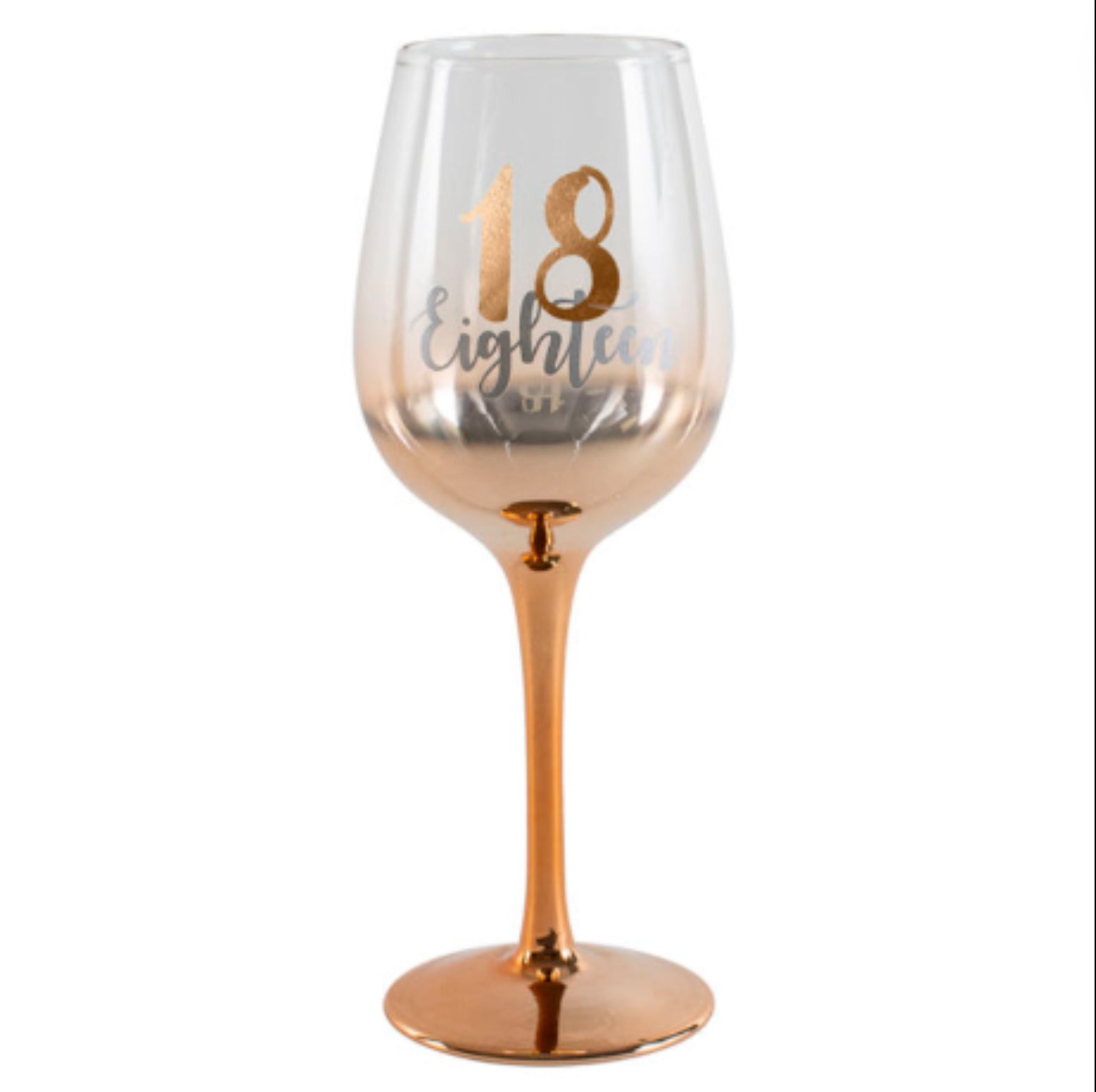 Rose Gold Ombre Wine Glass - 8 options