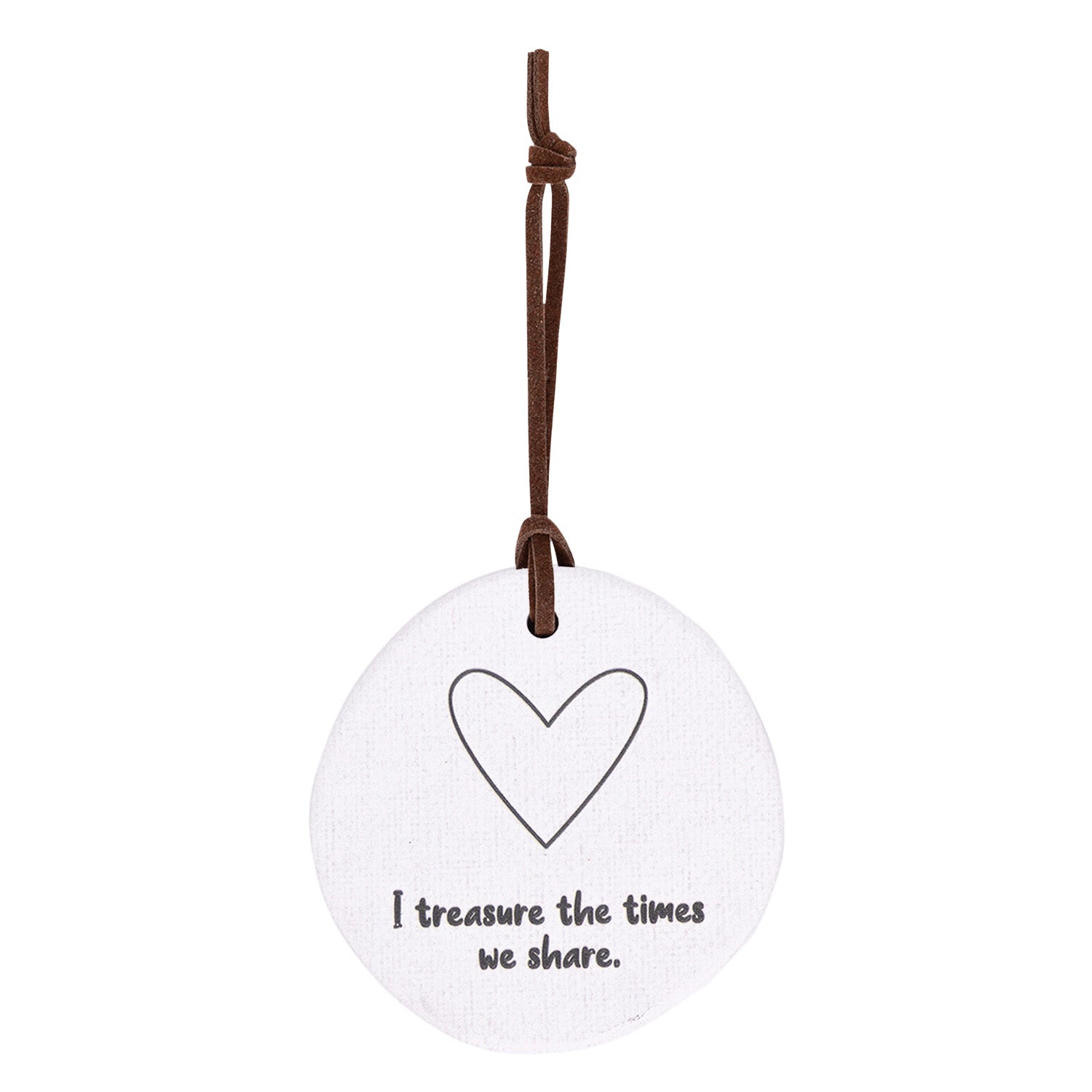 Tiny Treasures - Ceramic Hanging Keepsake Plaque - 16 Heartfelt Messages