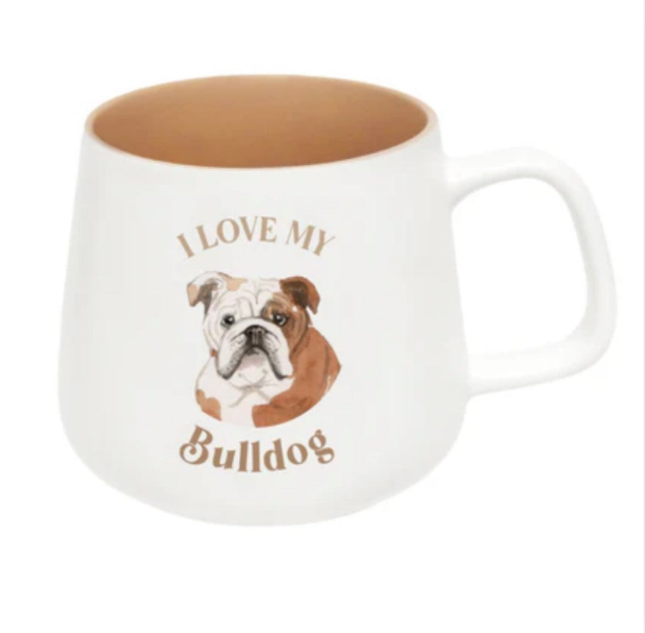 I Love My Pet Mug - Bulldog