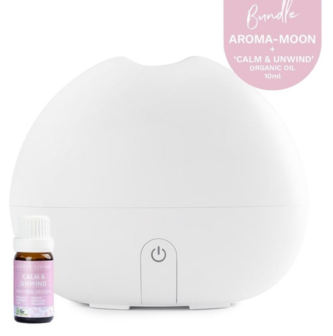 Aroma-Moon Diffuser - Bonus Calm & Unwind Oil