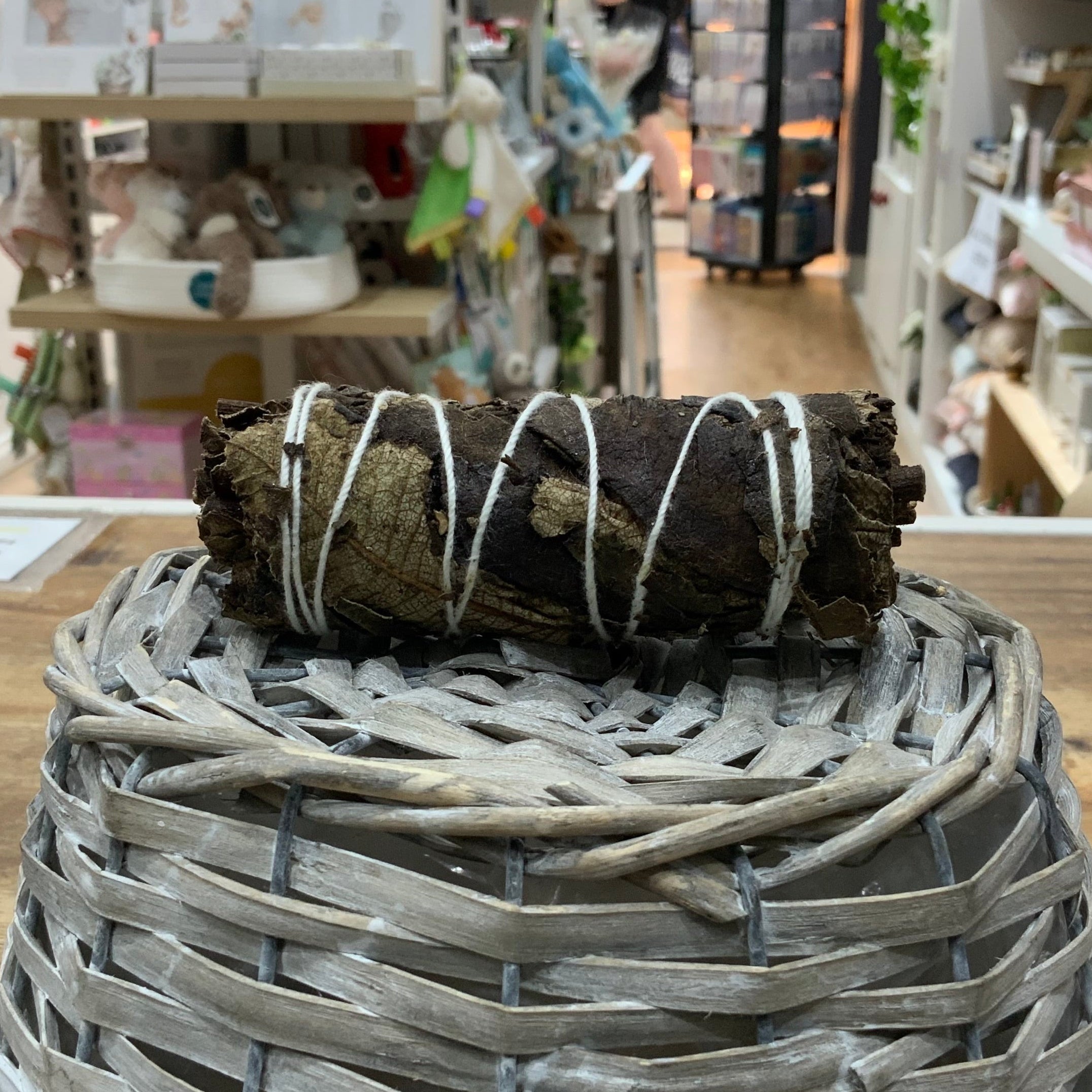 Mugwort Smudge Stick - Brown