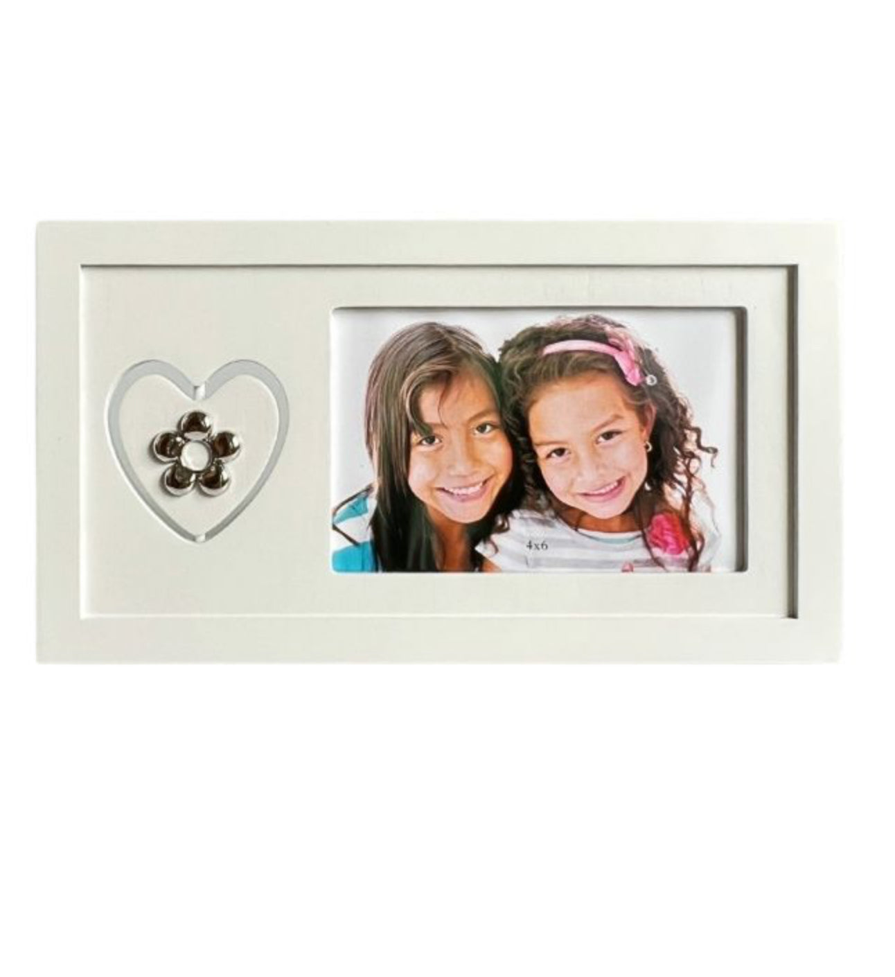 Rotating Heart for Sister 4x6cm Photo Frame