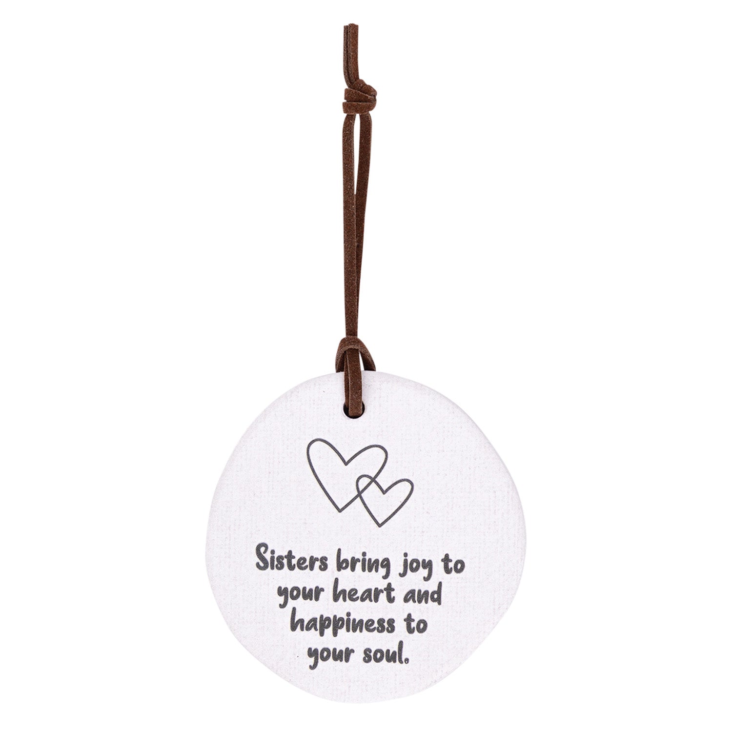Tiny Treasures - Ceramic Hanging Keepsake Plaque - 16 Heartfelt Messages