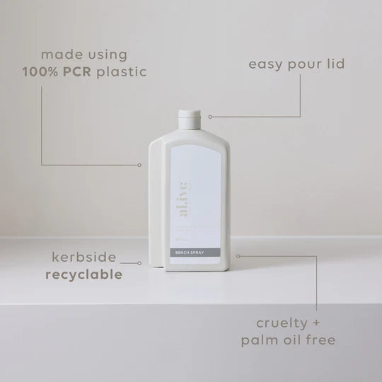 1L Bench Spray Refill - Lemon Myltre & Honeydrew