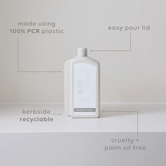 1L Dishwash Liquid Refill - Lemon Myrtle & Honeydrew