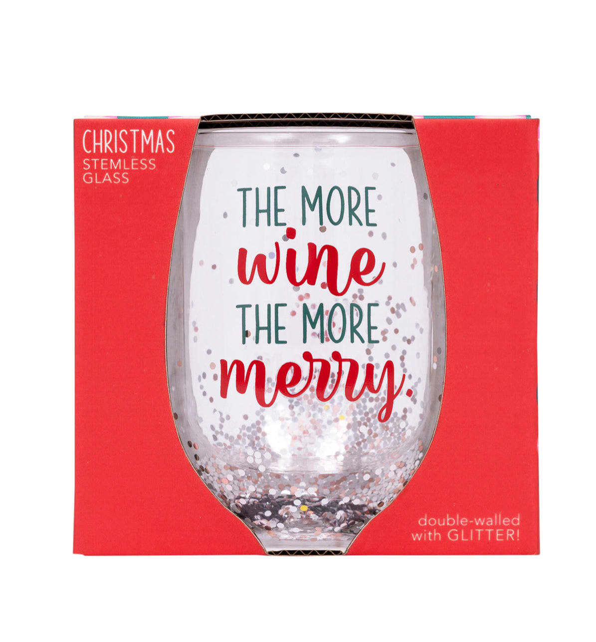 🎄Christmas Merrier Stemless Glass