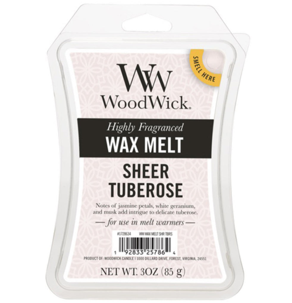 Woodwick Sheer Tuberose Wax Melts