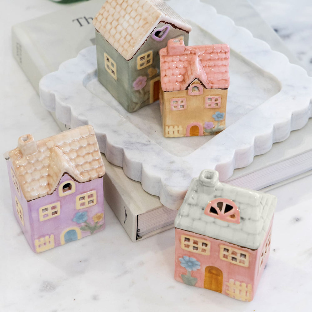 Cottage Grove Medium Pink Village House