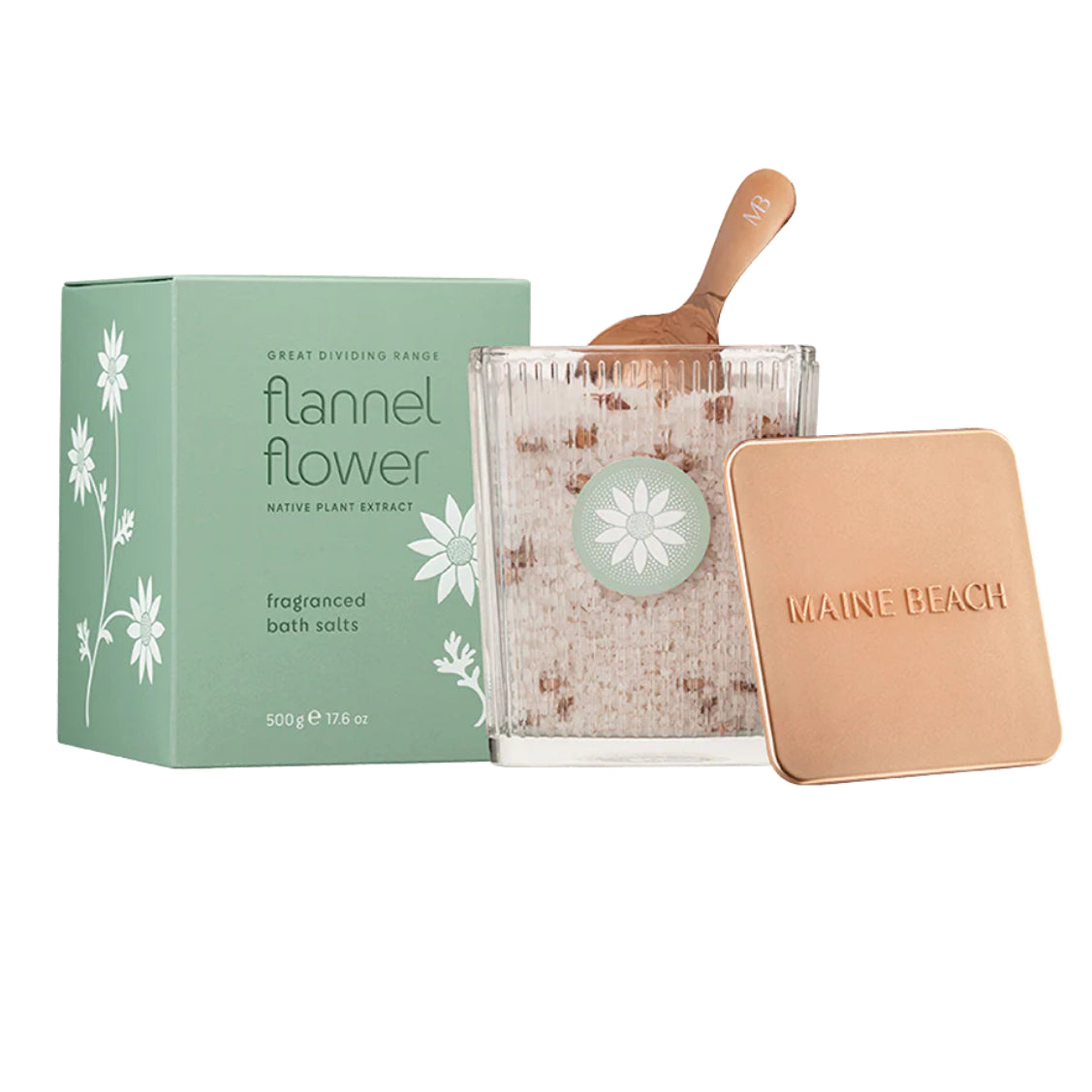 Flannel Flower 500g Fragranced Bath Salts