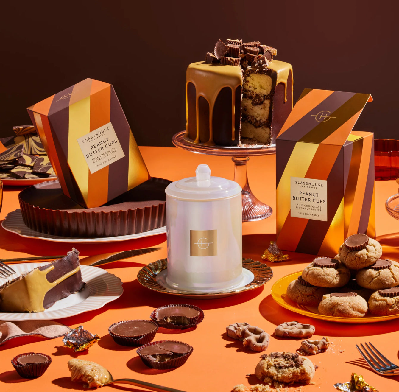 Limited Edition Peanut Butter Cups 380g Soy Candle