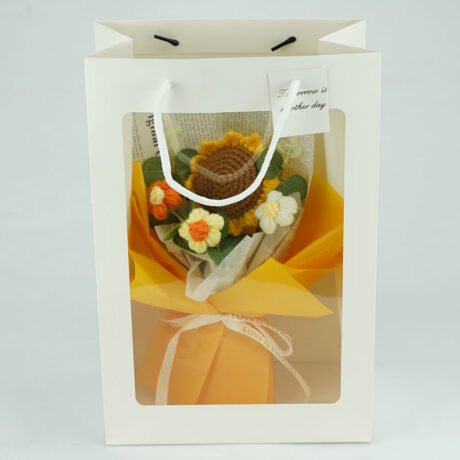 Sunflower Crochet Bouquet