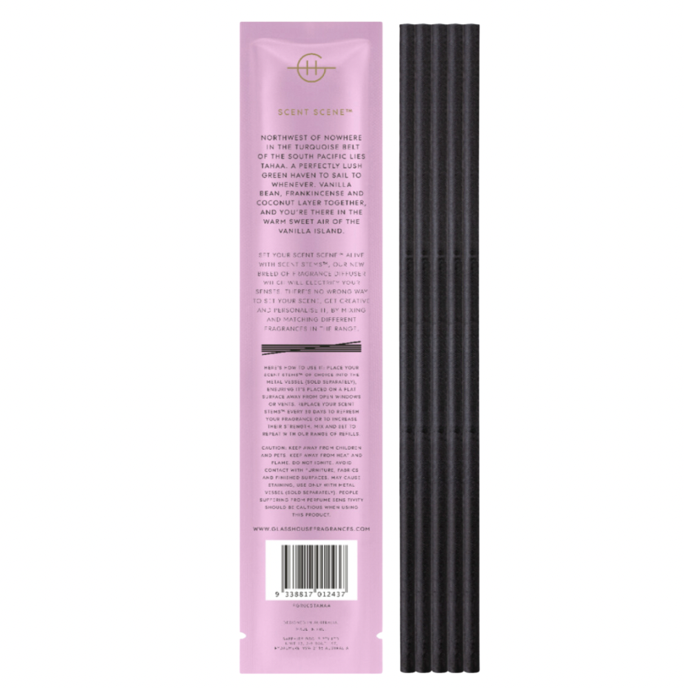 A Tahaa Affair Replacement Scent Stems