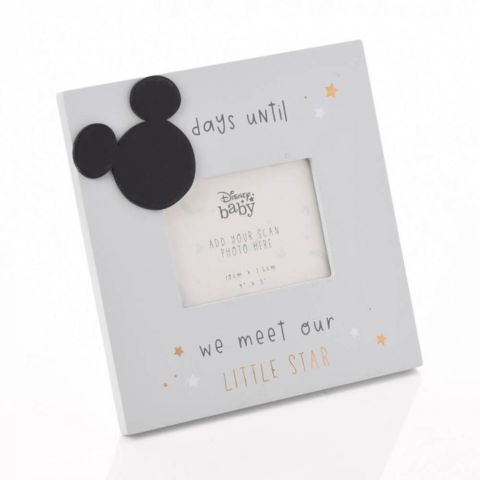 Disney Baby Countdown Frame - Mickey Blue