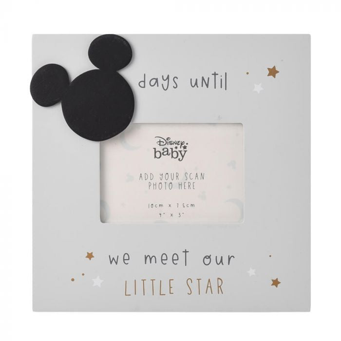 Disney Baby Countdown Frame - Mickey Blue