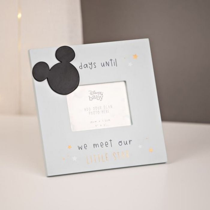 Disney Baby Countdown Frame - Mickey Blue