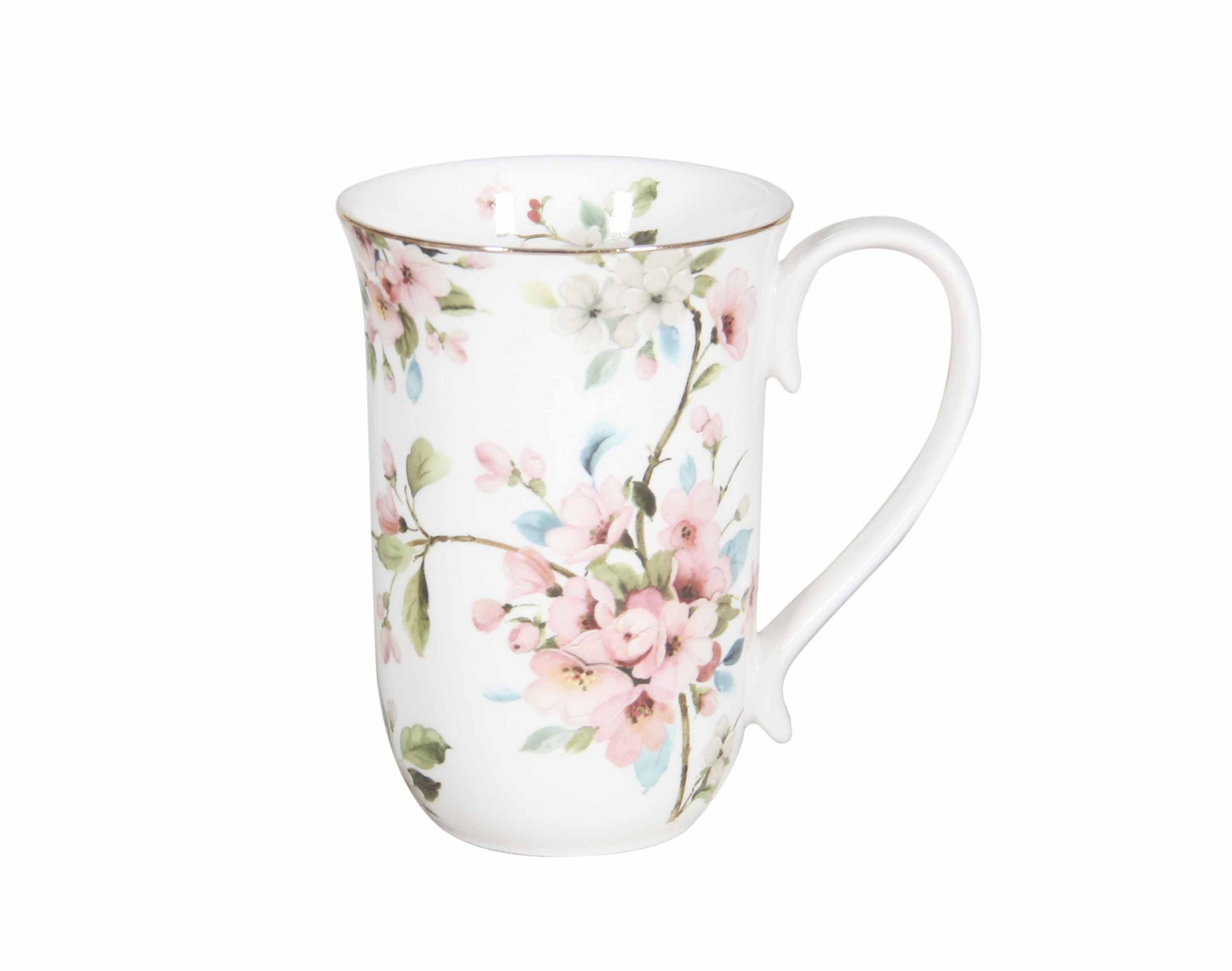 Peach Blossom White Mug - 2 sizes