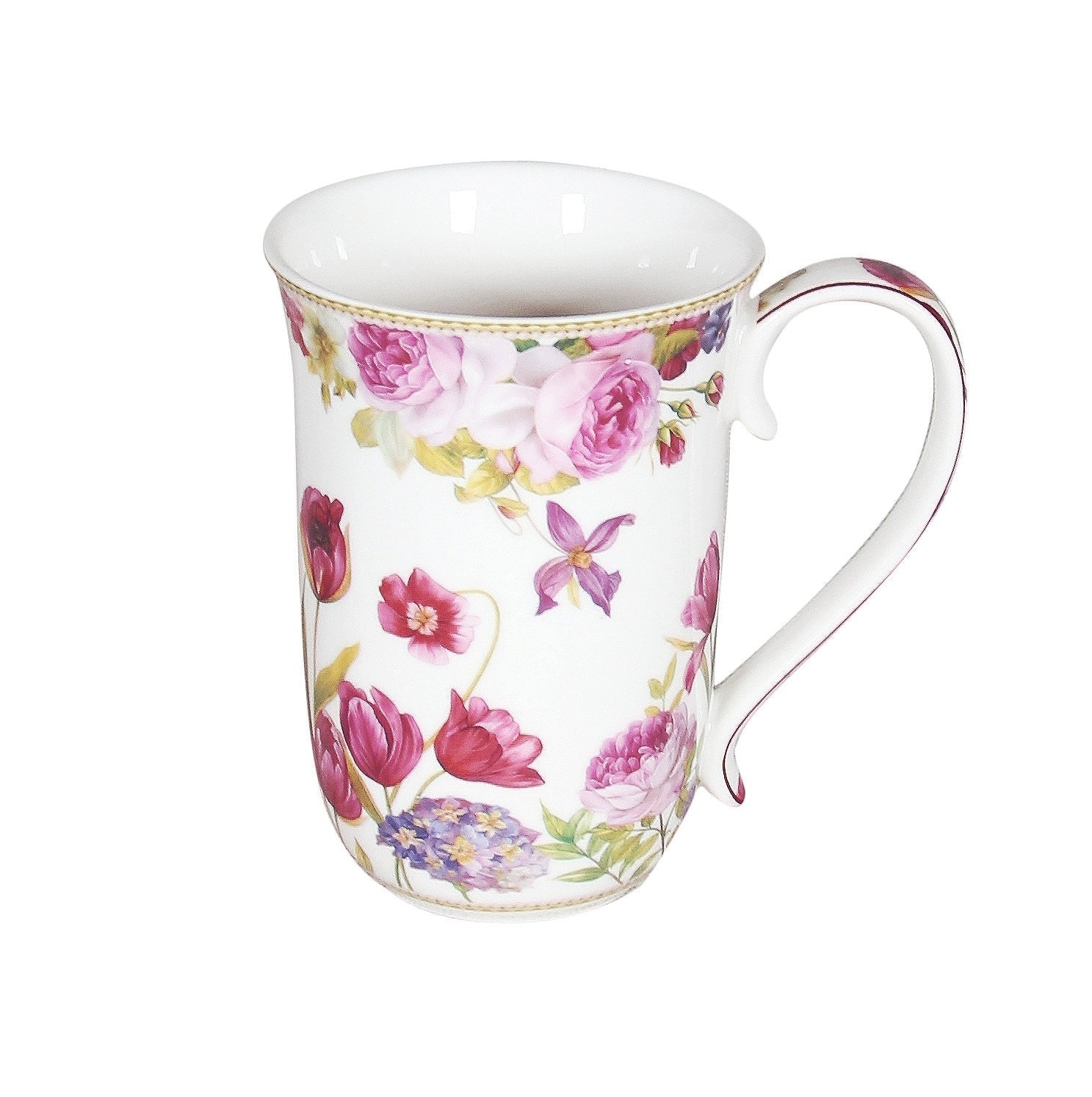 Rose & Tulip  Mug - 2 sizes