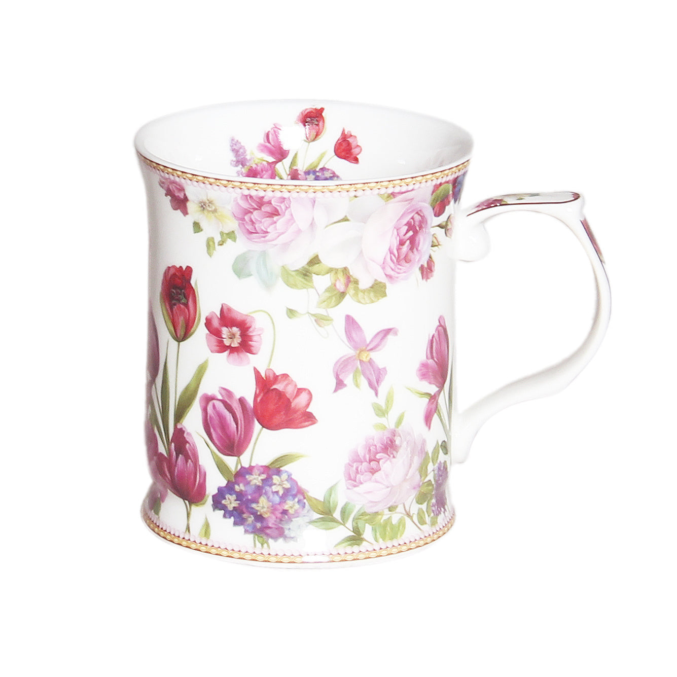 Rose & Tulip  Mug - 2 sizes