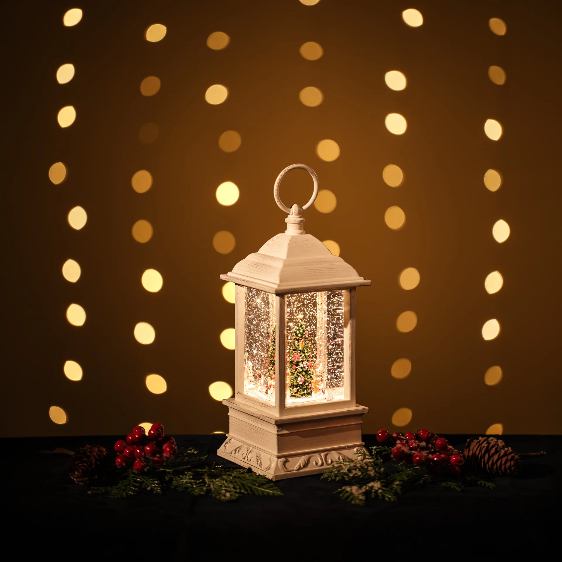 🎄 Medium Malta Lantern w/ Rotating Angle
