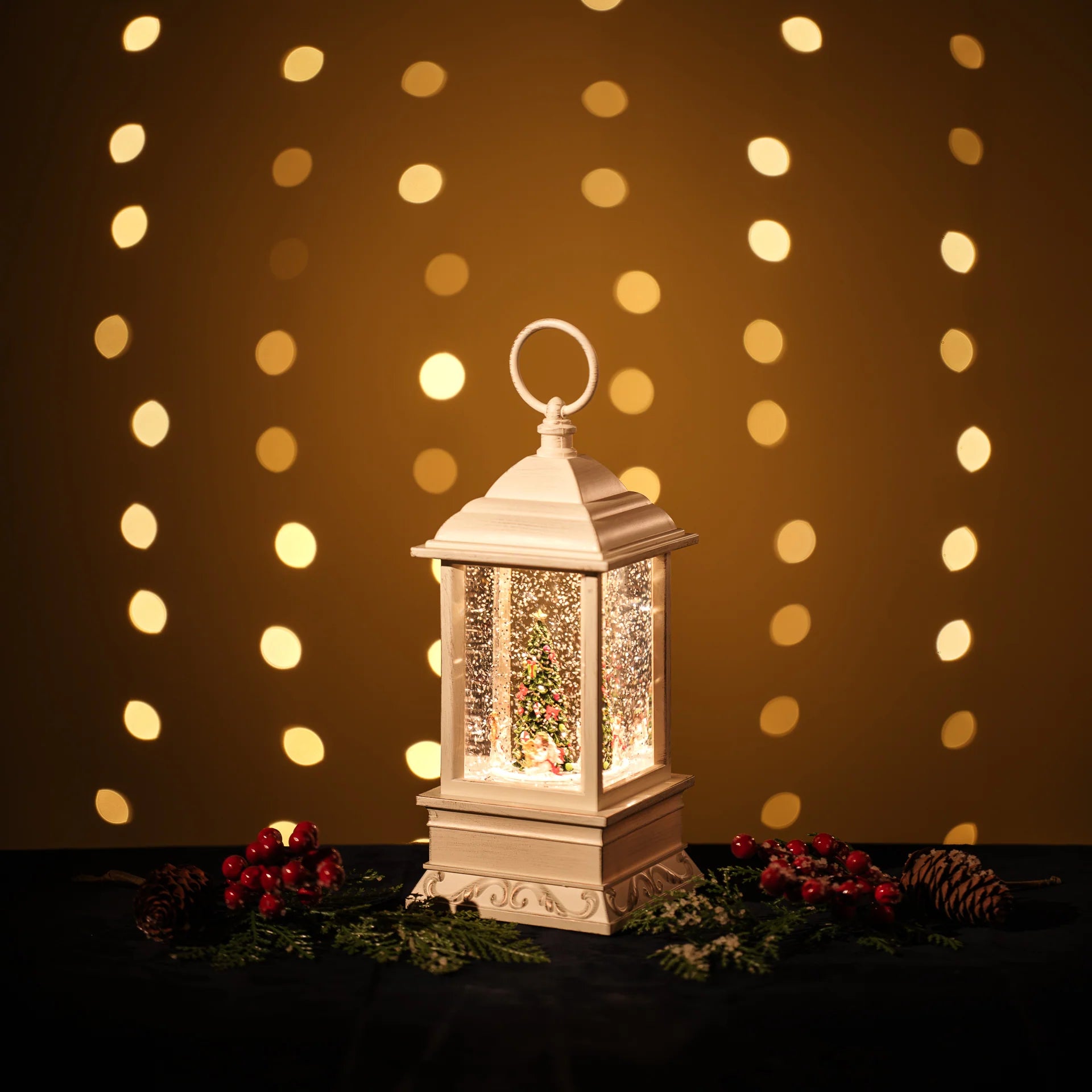 🎄 Medium Malta Lantern w/ Rotating Angle
