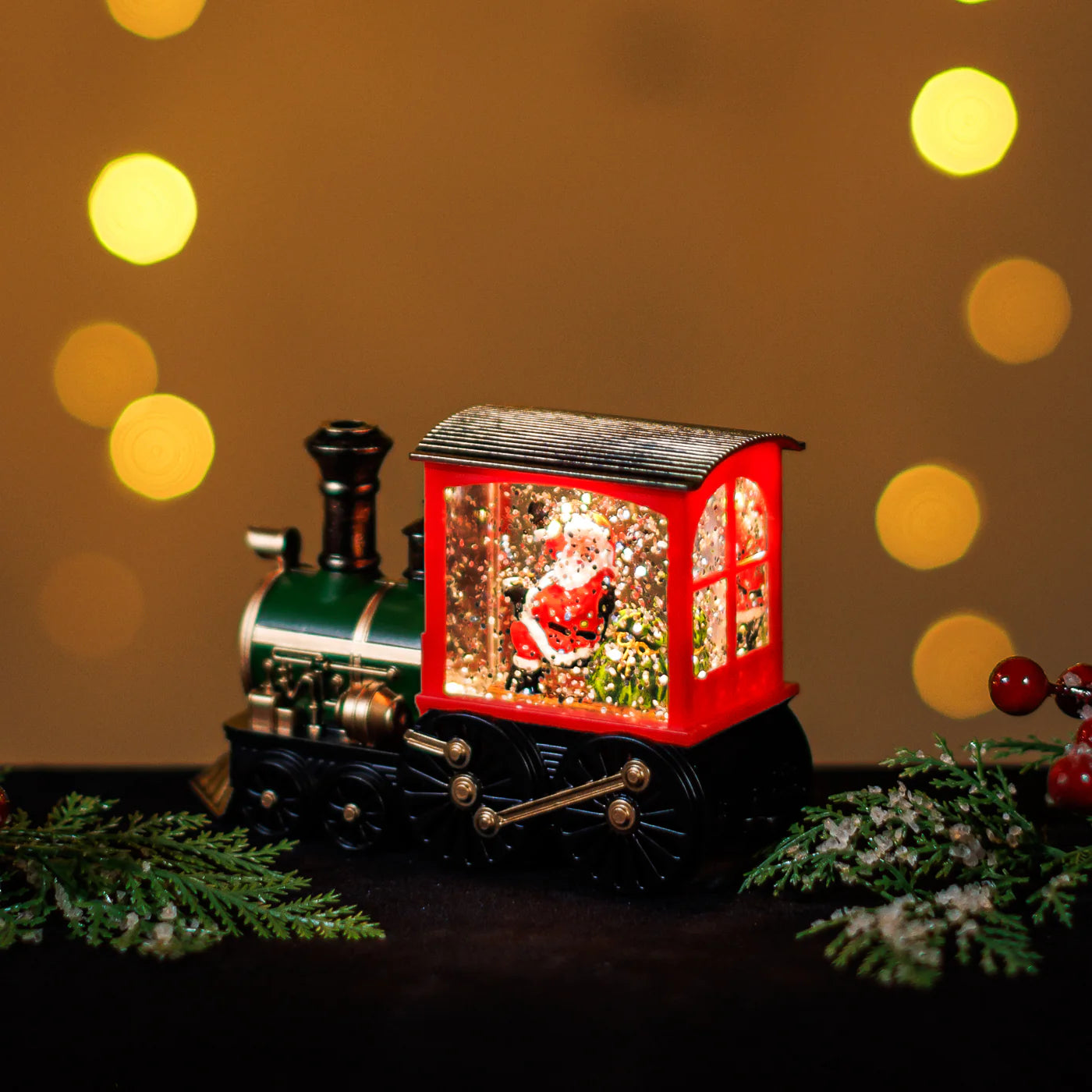 🎄 Snowing Mini Train w/ Santa