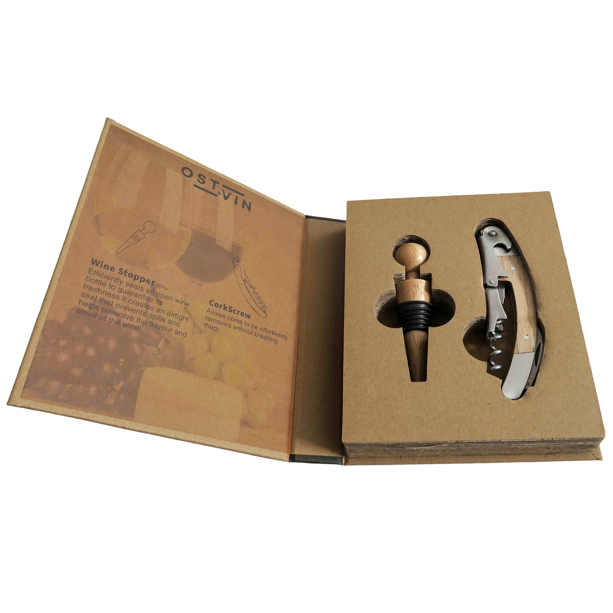 OST & VIN - 2pc Wine Gift Set