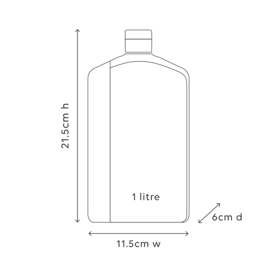 1L Dishwash Liquid Refill - Lemon Myrtle & Honeydrew